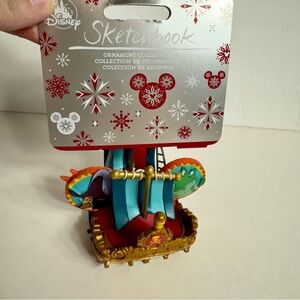 NWT. Disney Parks Ear Hat Ornament Peter Pan's Flight. See issue!